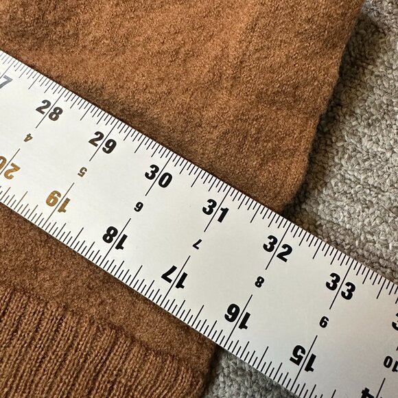 Courreges Vintage 1990s Ring Toggle Knit Coat Brown Size 38 / US Small / Medium - Picture 5 of 6